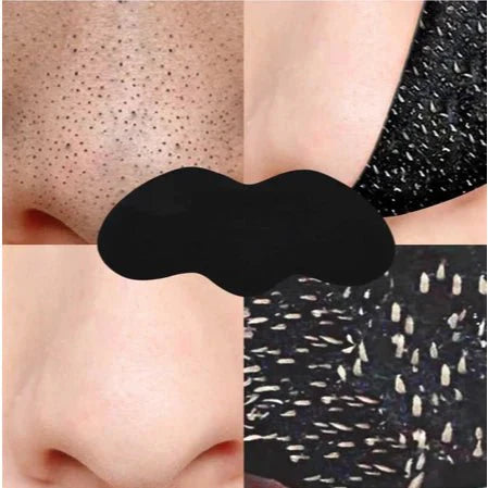 Blackhead Remover Strips with Activated Charcoal - Kit of 10 Units