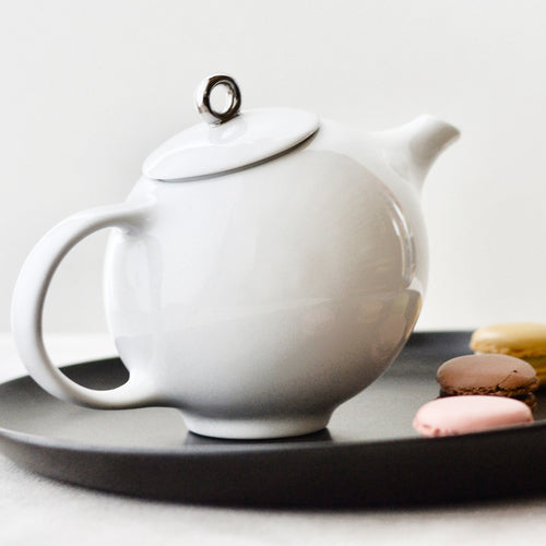 EVA teapot - White porcelain